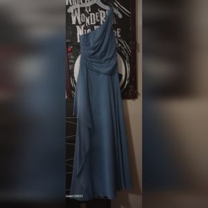 Bridesmaid dress, Steel Blue